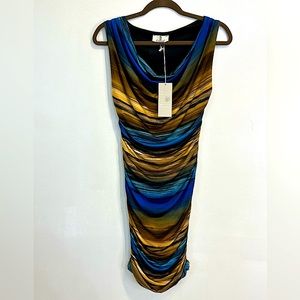 NWT Beautiful, elegant & fits dress from “Casting”. combination beautiful color